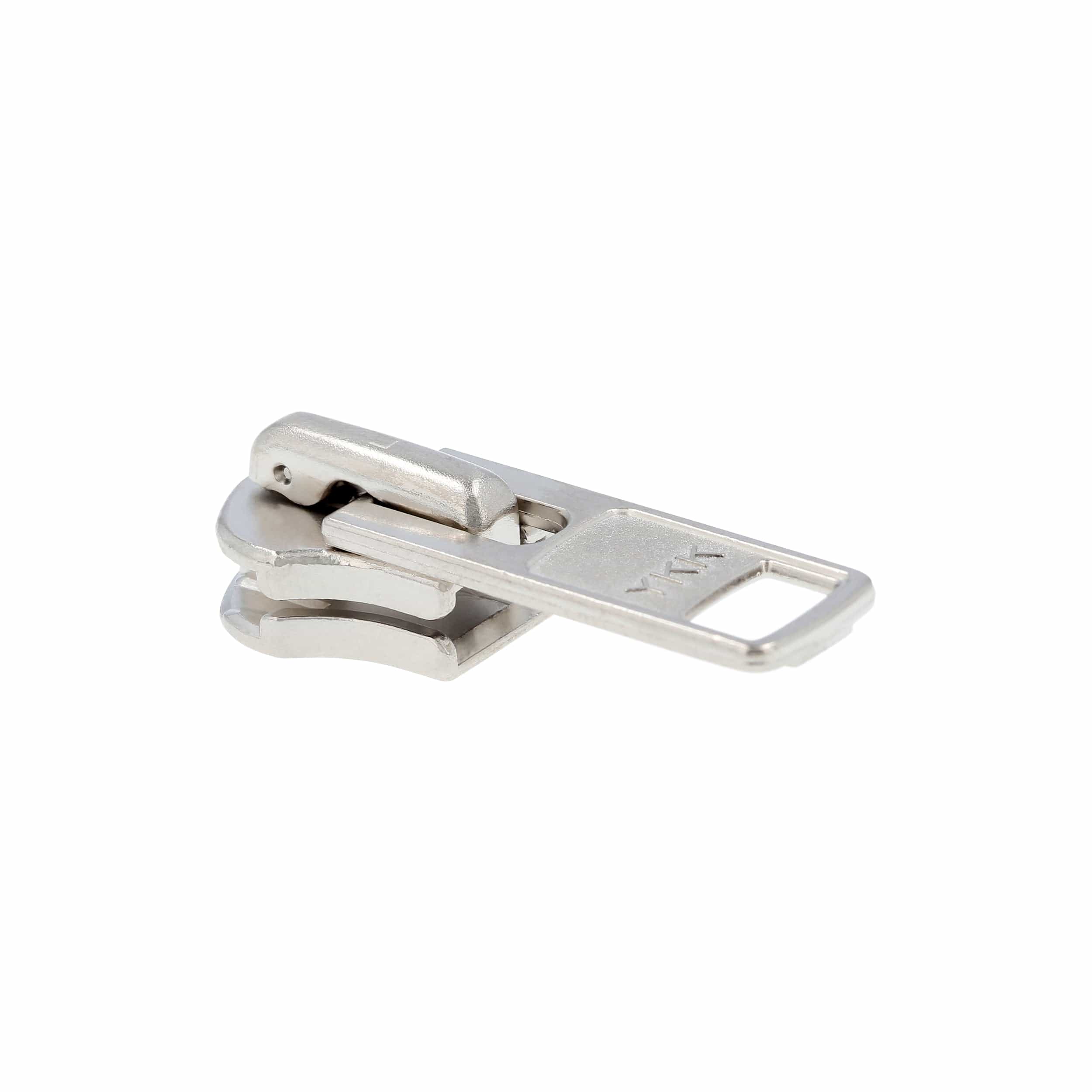 #10 Nickel, Metal, YKK Auto Lock Slider, Zinc Alloy - Image 2