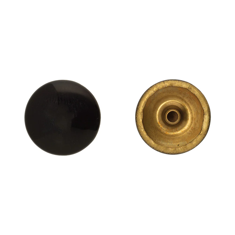 DOT® Baby Durable™ Line 20 Black Standard Cap, Solid Brass