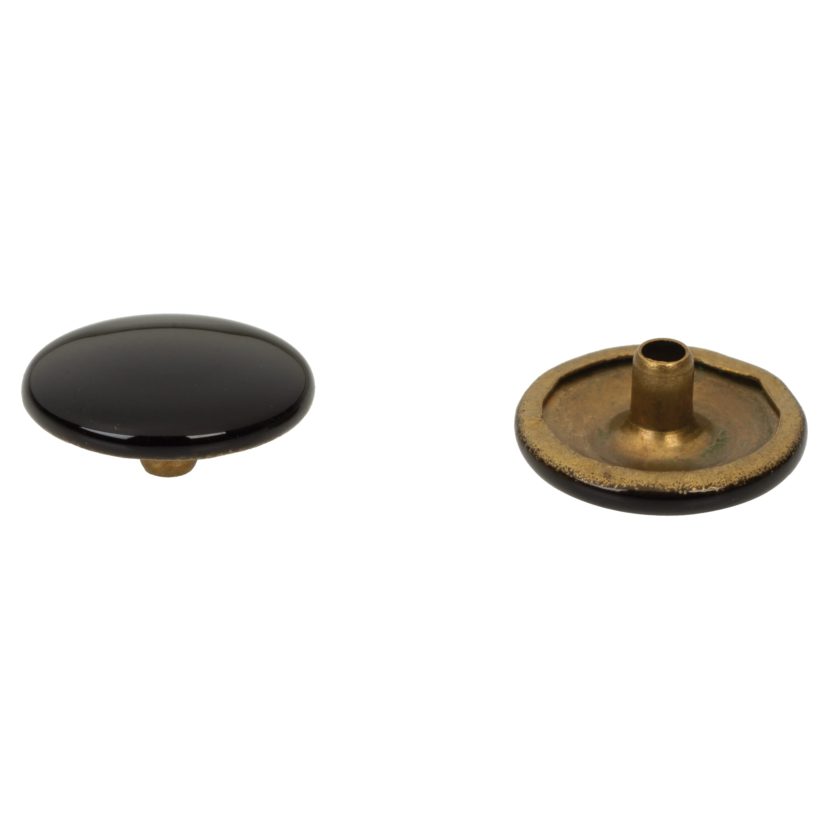 DOT® Baby Durable™ Line 20 Black Standard Cap, Solid Brass - Image 4