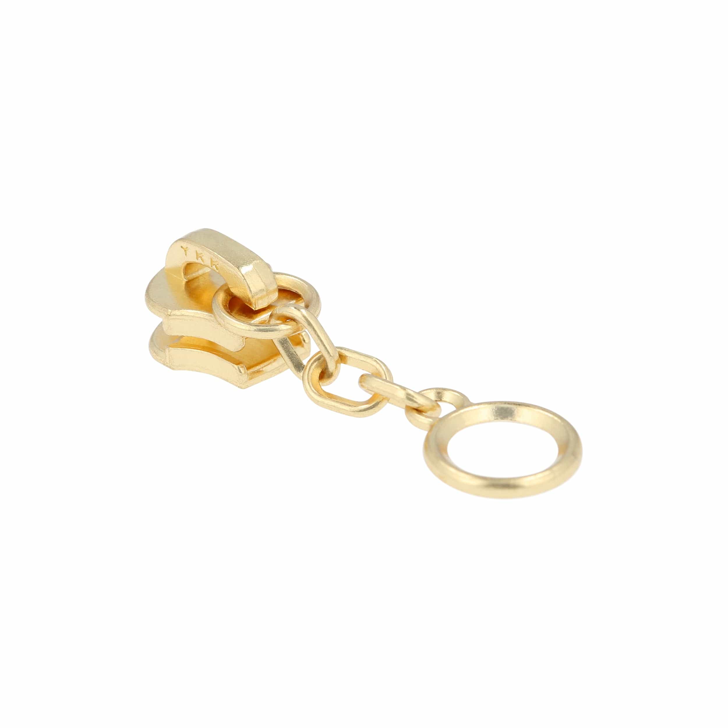 #4 Brass, Metal, YKK Pull Chain Slider, Zinc Alloy - Image 2