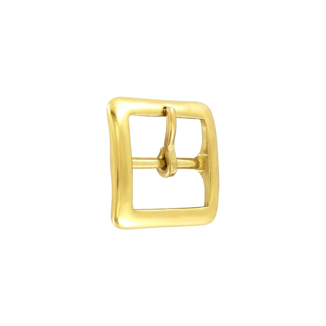 1 1/2" Brass, Sam Browne Center Bar Buckle, Solid Brass - Image 4