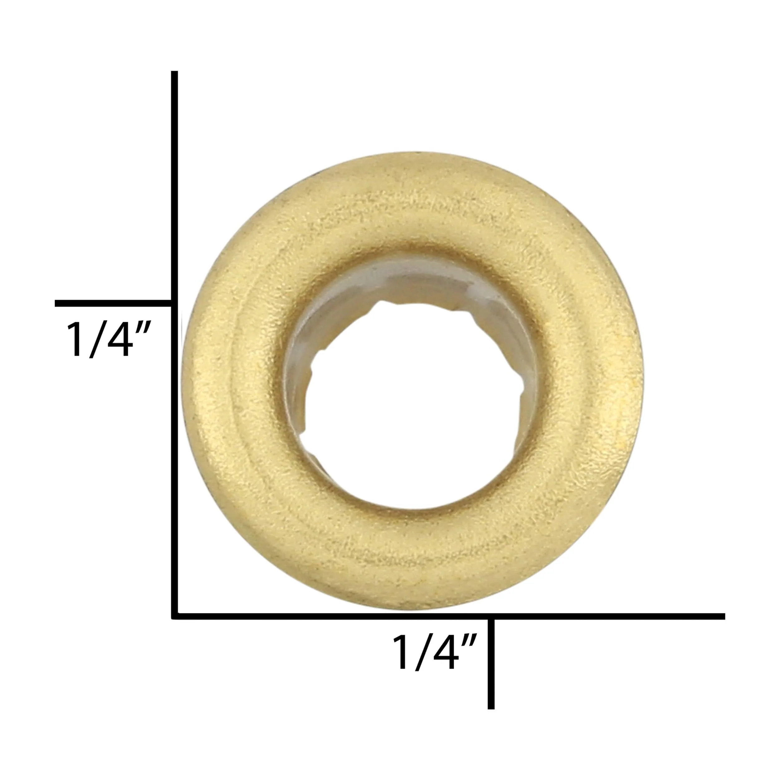 4.7mm Brass, Eyelet, Solid Brass - 12 pk - Image 4