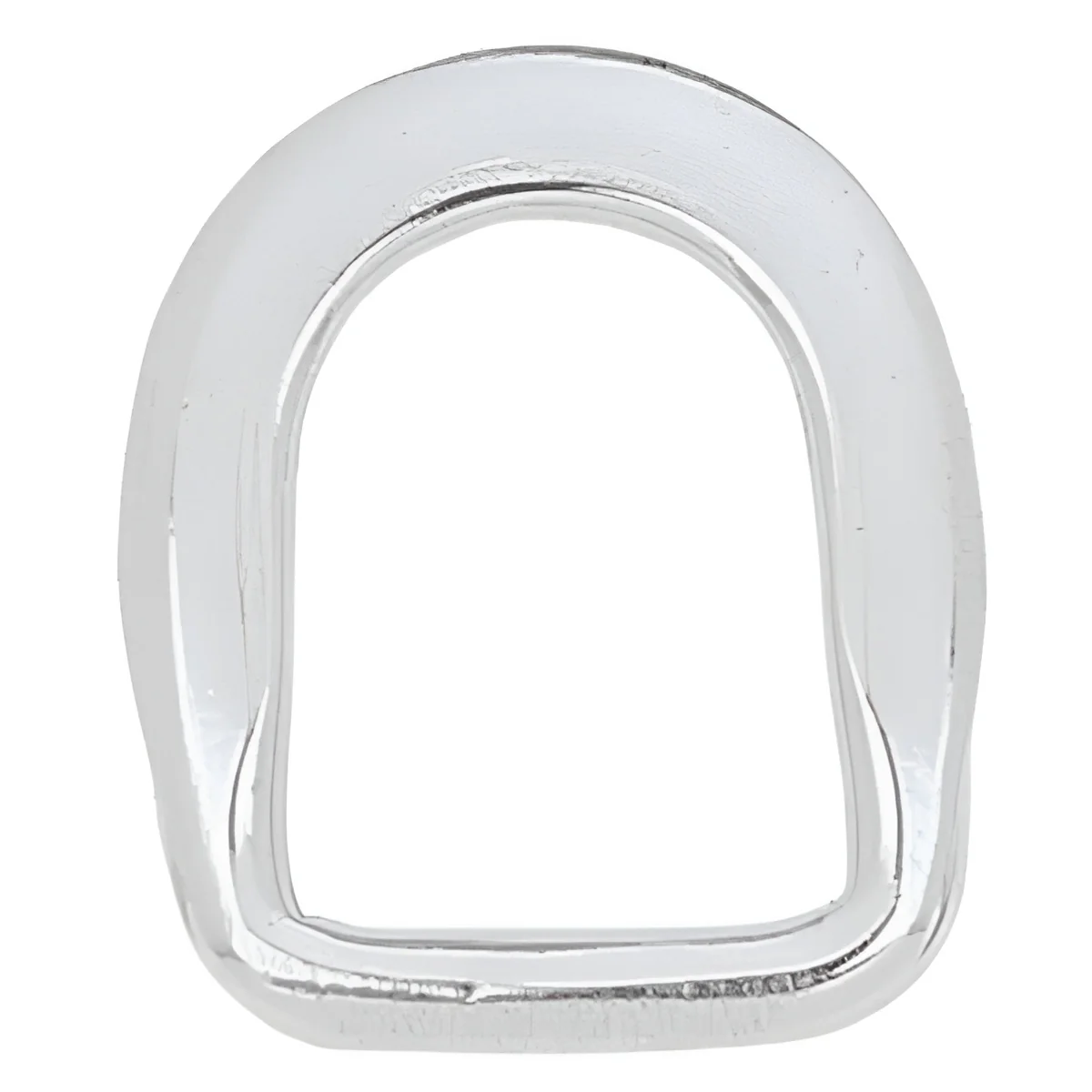 Beveled Saddle D-Ring Stainless Steel, 1"