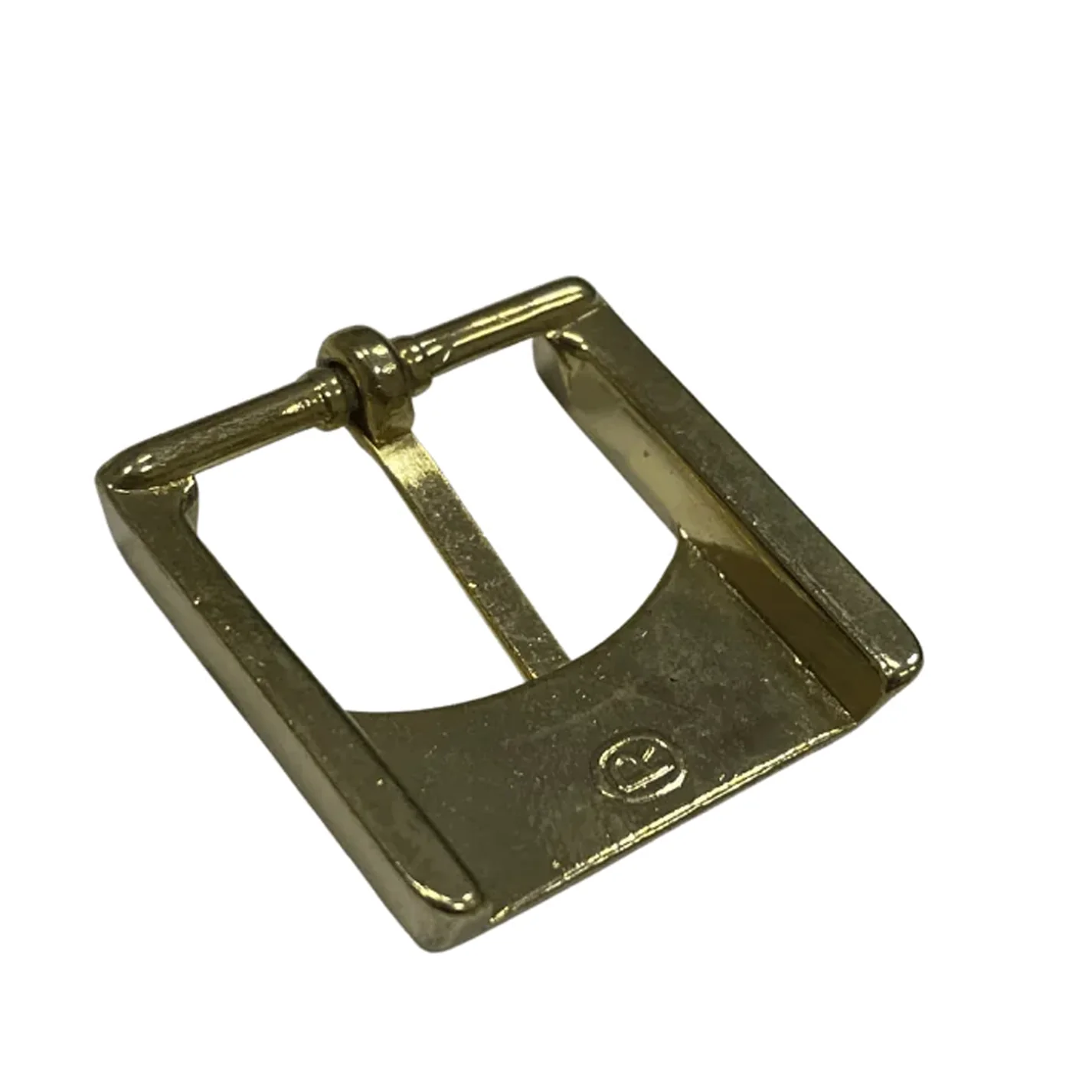 3/4" Gold, Heel Bar Buckle, Zinc Alloy - Image 2