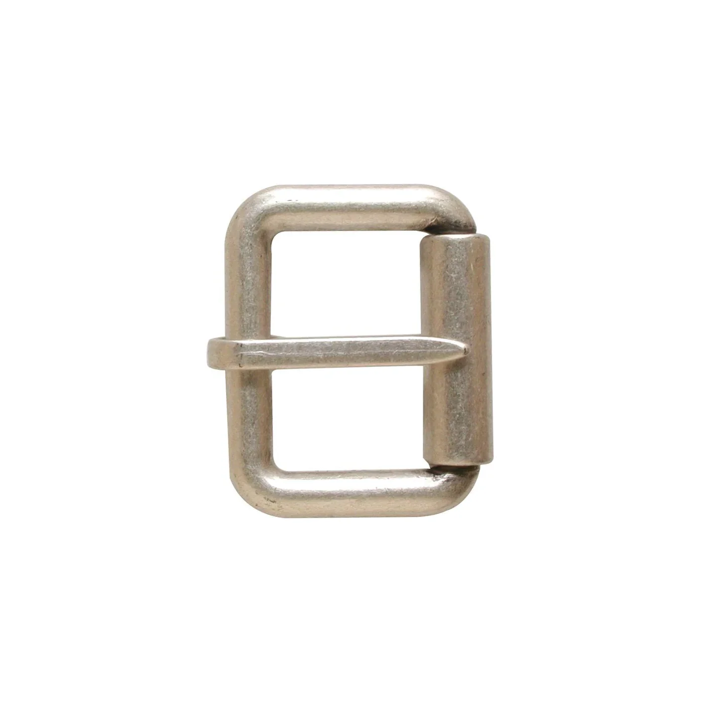 1 1/2" Brushed Nickel, Heel Bar Roller Buckle, Zinc Alloy - Image 5