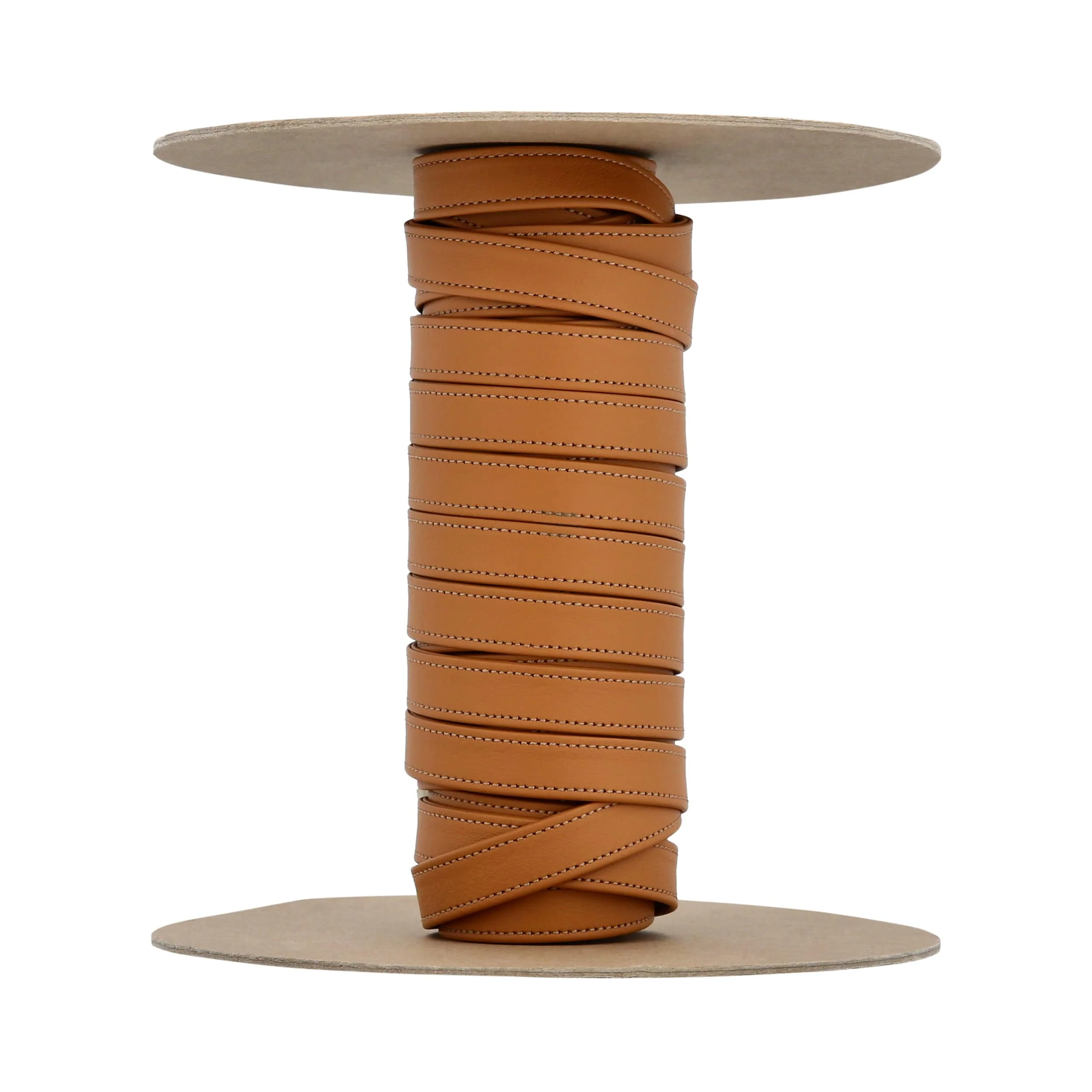 5/8" Light Brown, Leather Strapping, Leather - Image 2