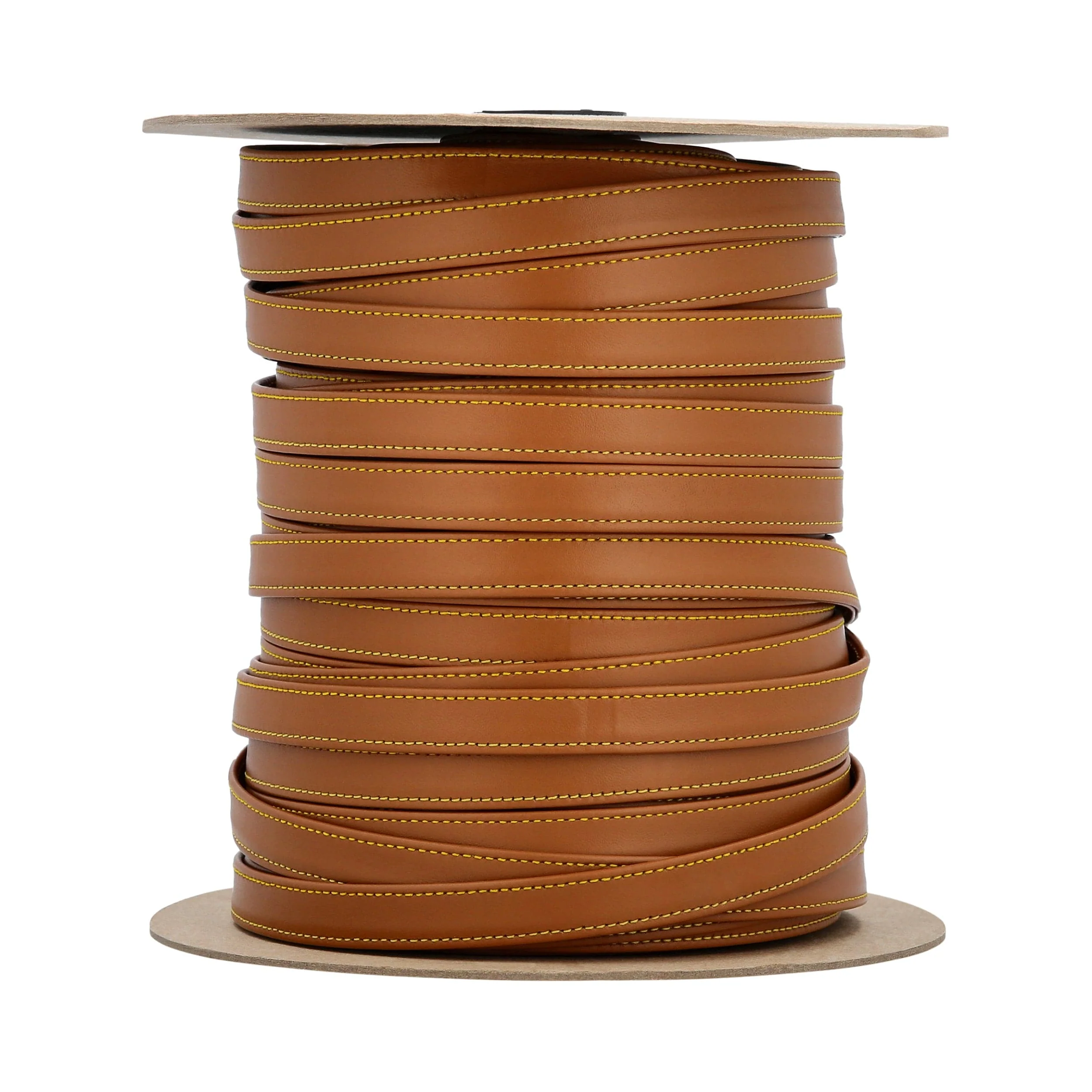 5/8" Tan, Leather Strapping, Leather - Image 2