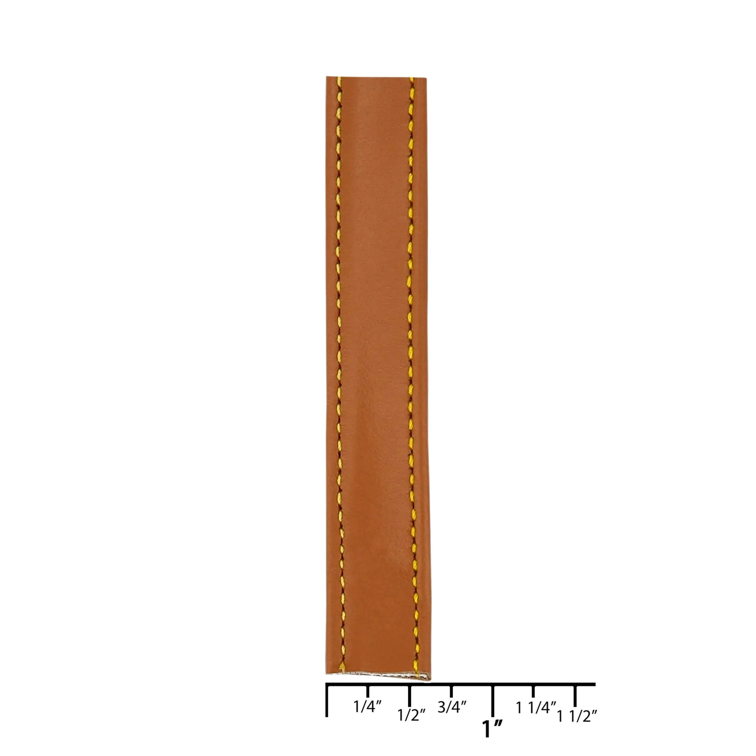 5/8" Tan, Leather Strapping, Leather - Image 3