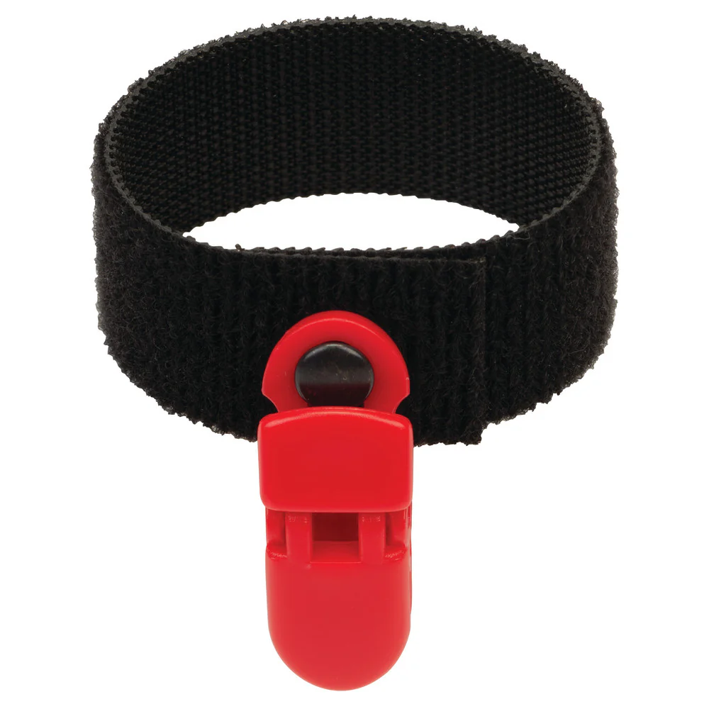 1 1/2" Red, CueClip with Holder, Plastic - Image 2