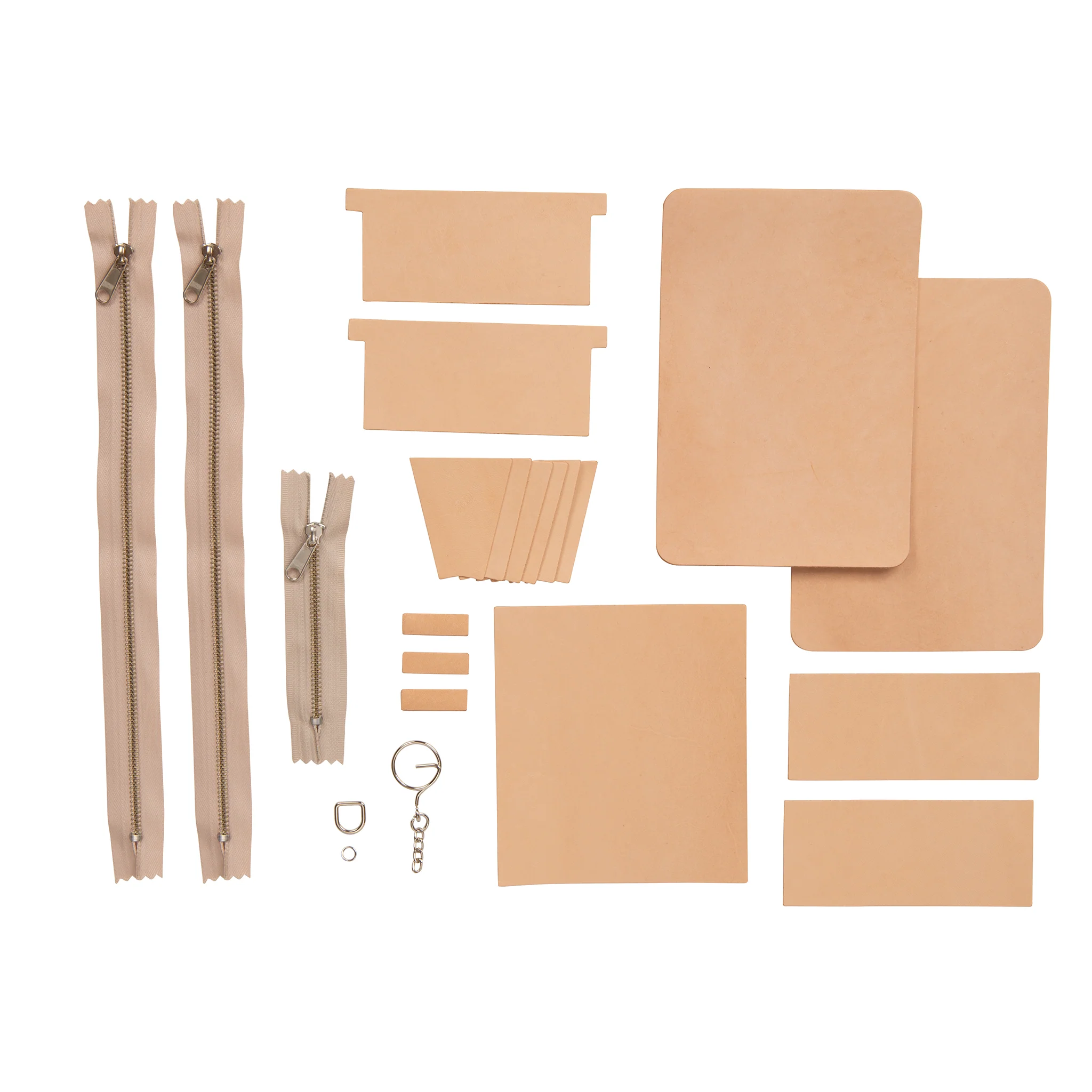 Double Zipper Wallet Leathercrafting Kit