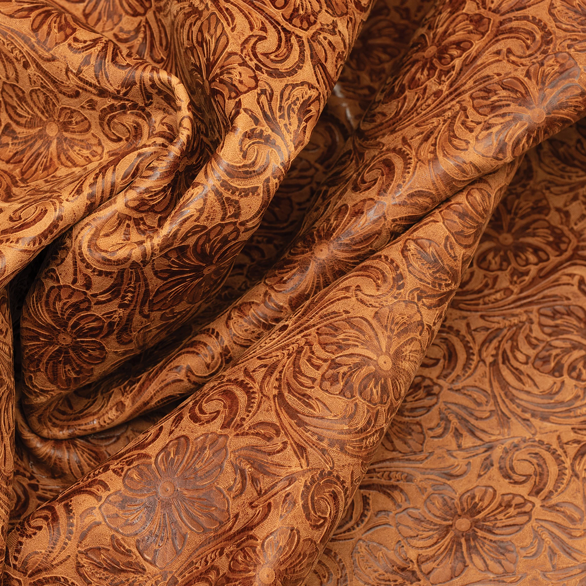 Embossed Leather, 2/3 oz., Floral - Image 16