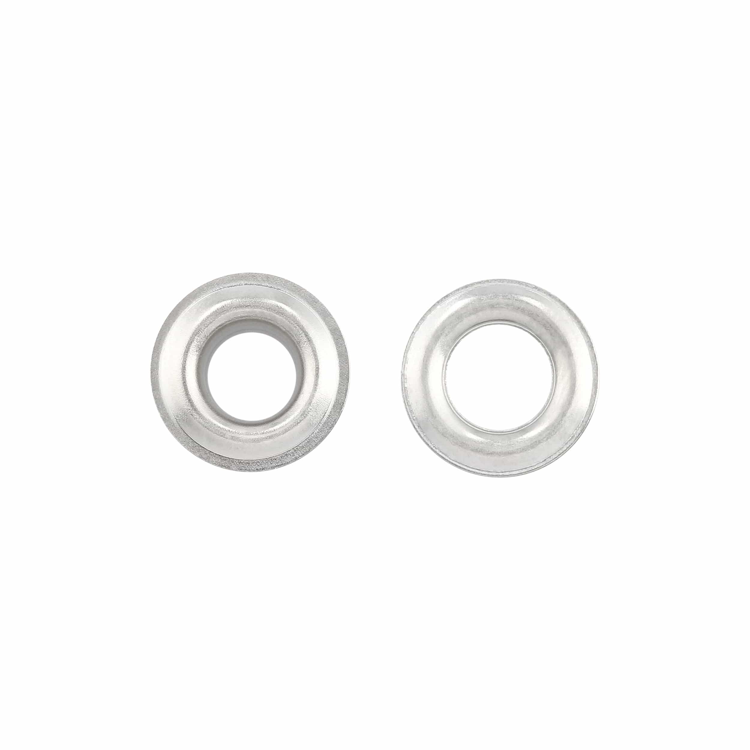 #0 Nickel, Gromet with Washer, Solid Brass - 12 pk - Image 2