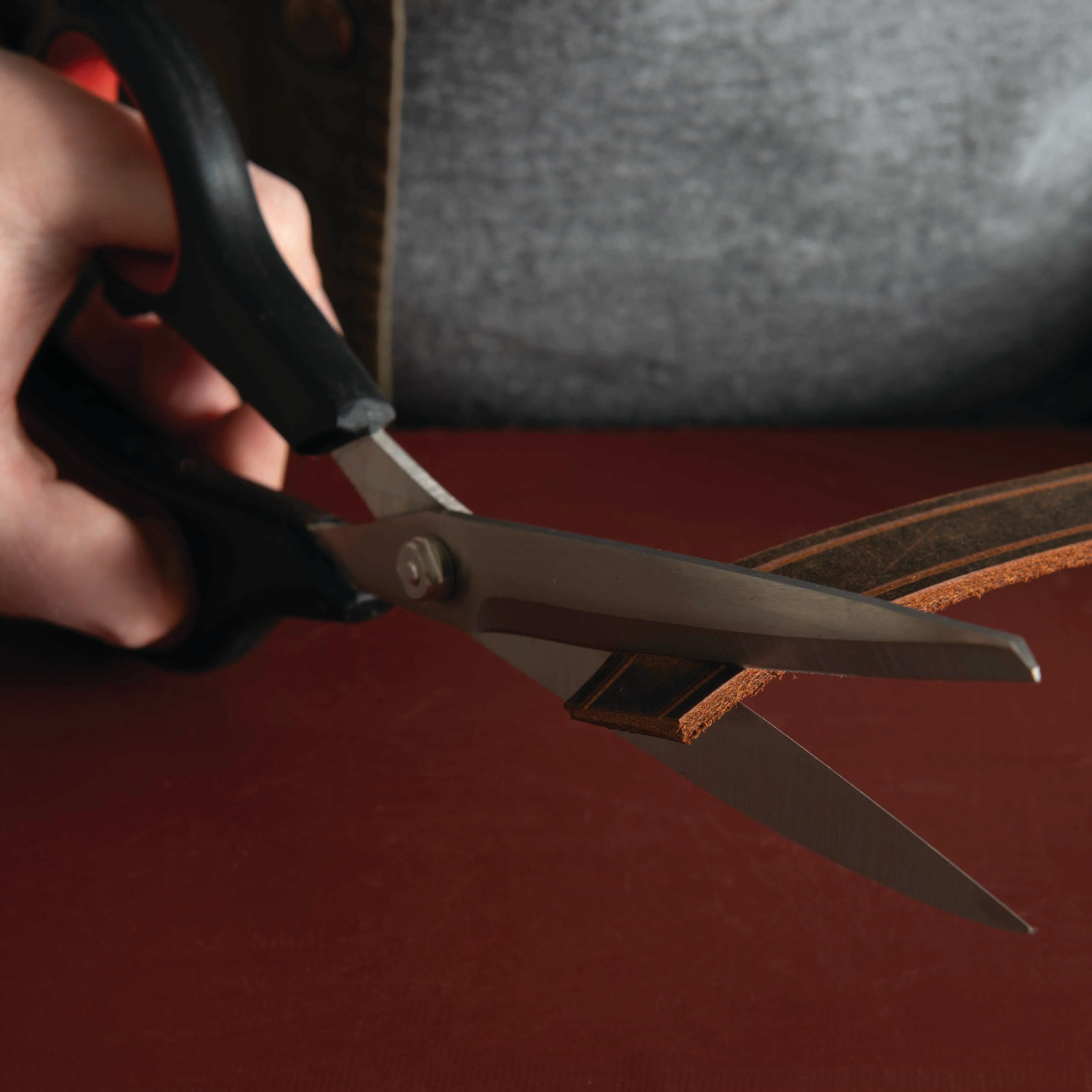 Leather Scissors, 10-1/2" - Image 4