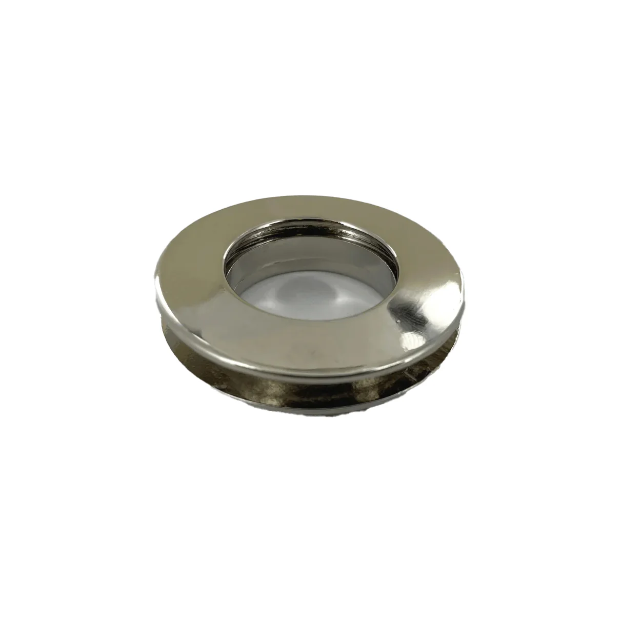 7/8" Nickel, Screw Together Eyelet, Zinc Alloy - Image 2