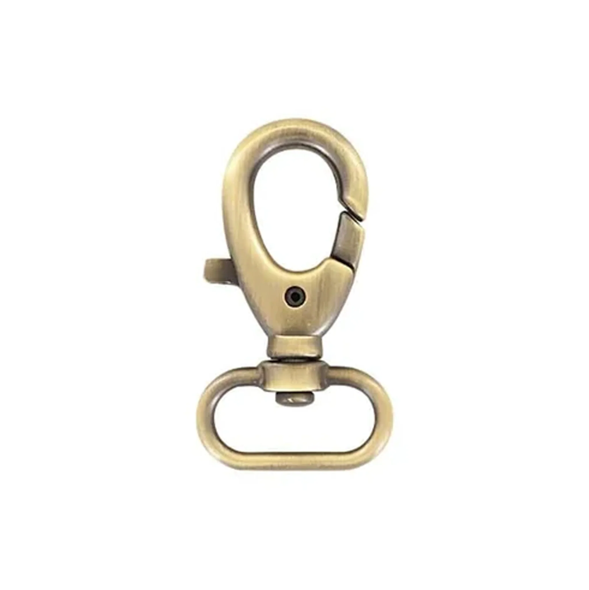 1" Antique Brass, Wide Trigger Swivel Snap Hook, Zinc Alloy - Image 3