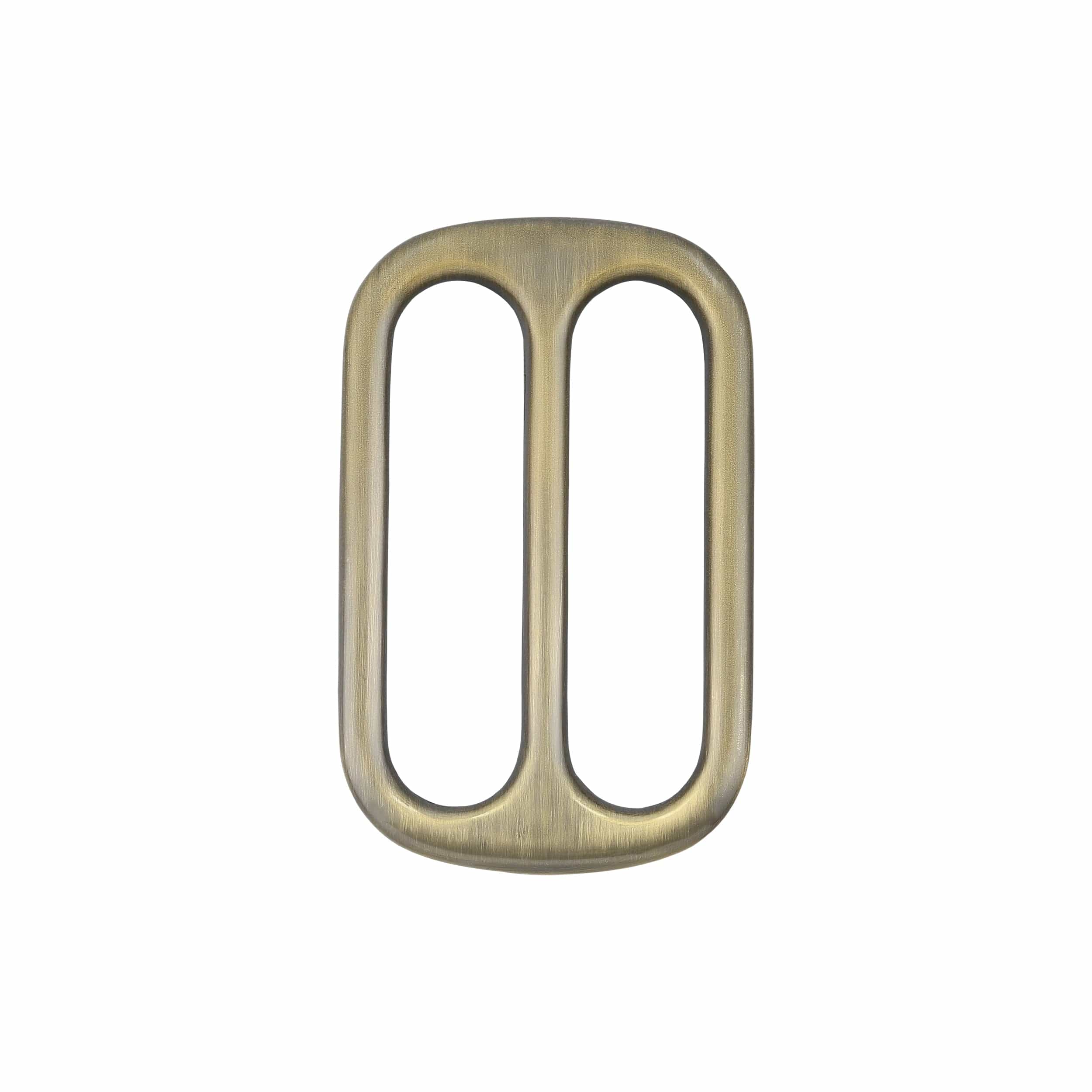 1 1/2" Antique Brass, Cast Tri Glide Slide, Zinc Alloy