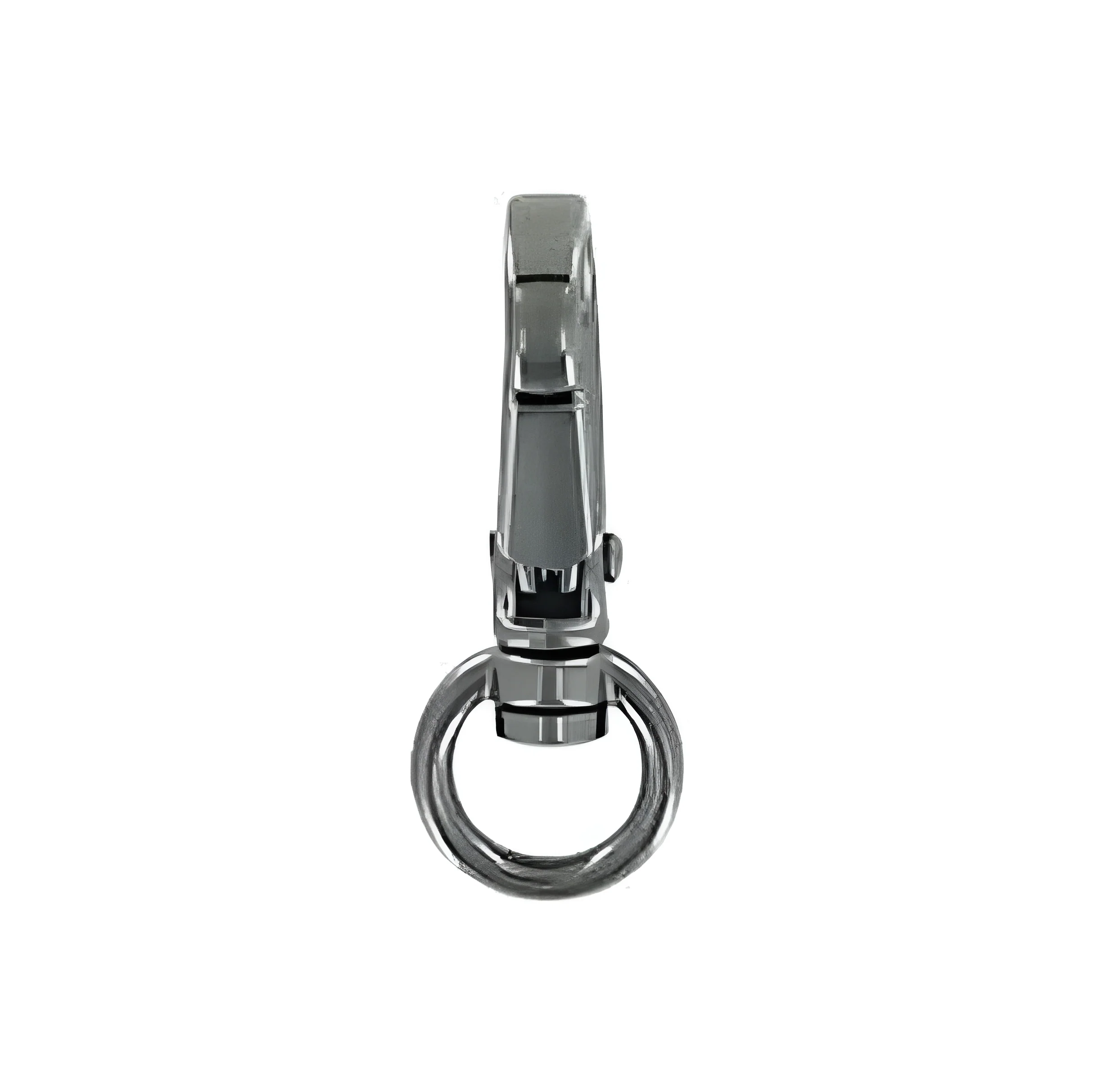 1/4" Shiny Gunmetal, Lever Swivel Snap Hook, Zinc Alloy-PK5 - Image 3