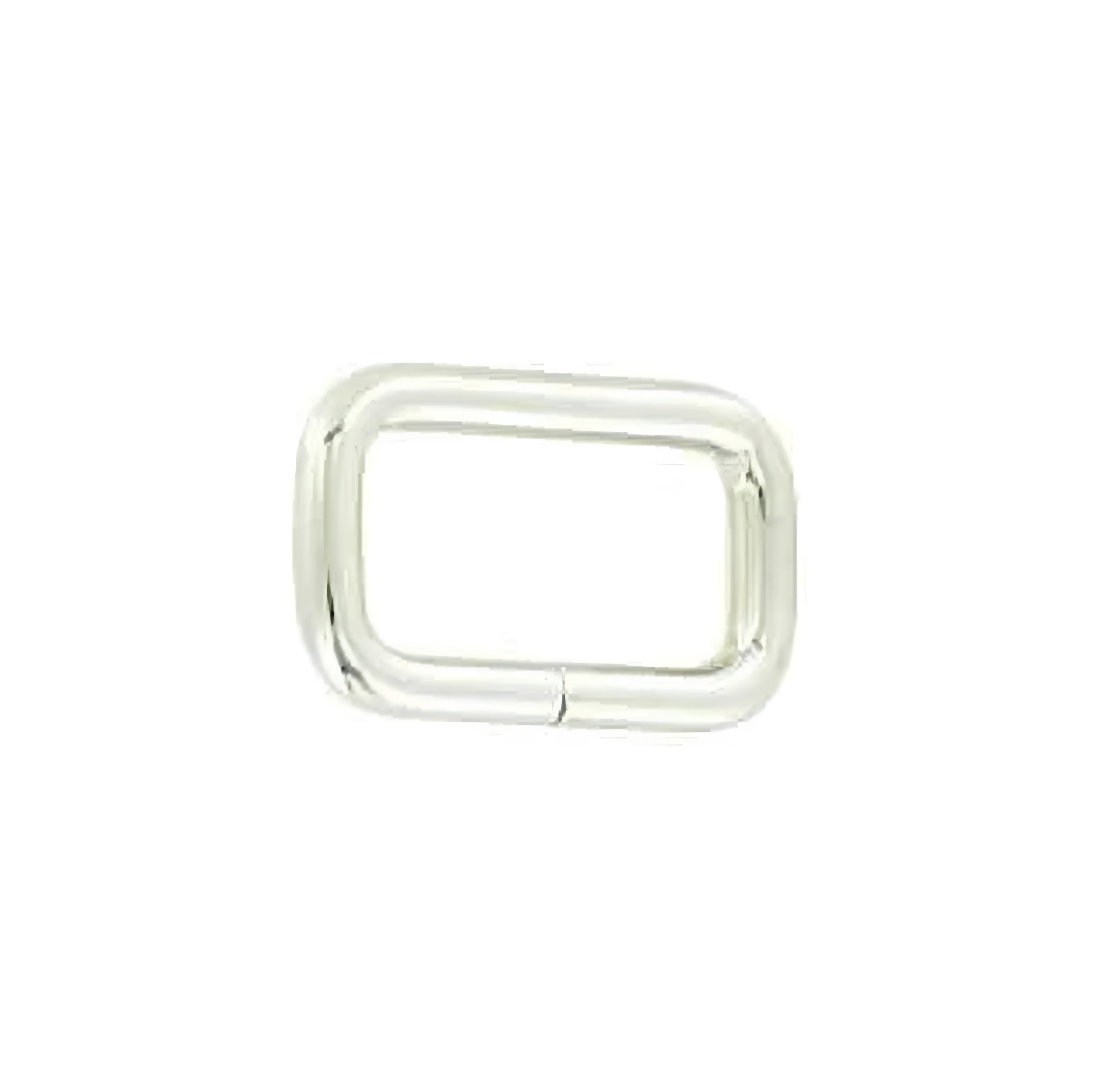3/4" Shiny Nickel, 1x5/8"Split Rectangular Ring, Steel - Image 3