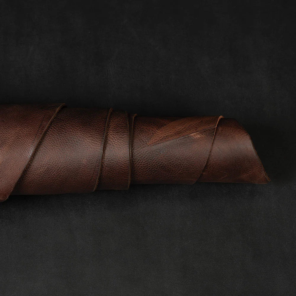 Sample, Cowboy Pull-Up Leather, Side, 5 to 6 oz. - Image 4