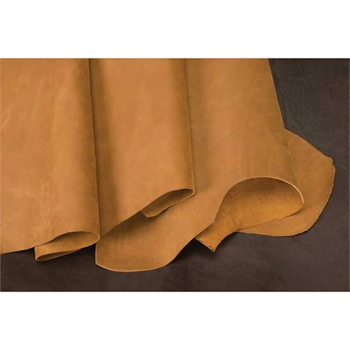 Sample, Pioneer Chrome Oil Tanned Top Grain Leather Side, 6-7 oz. - Image 6