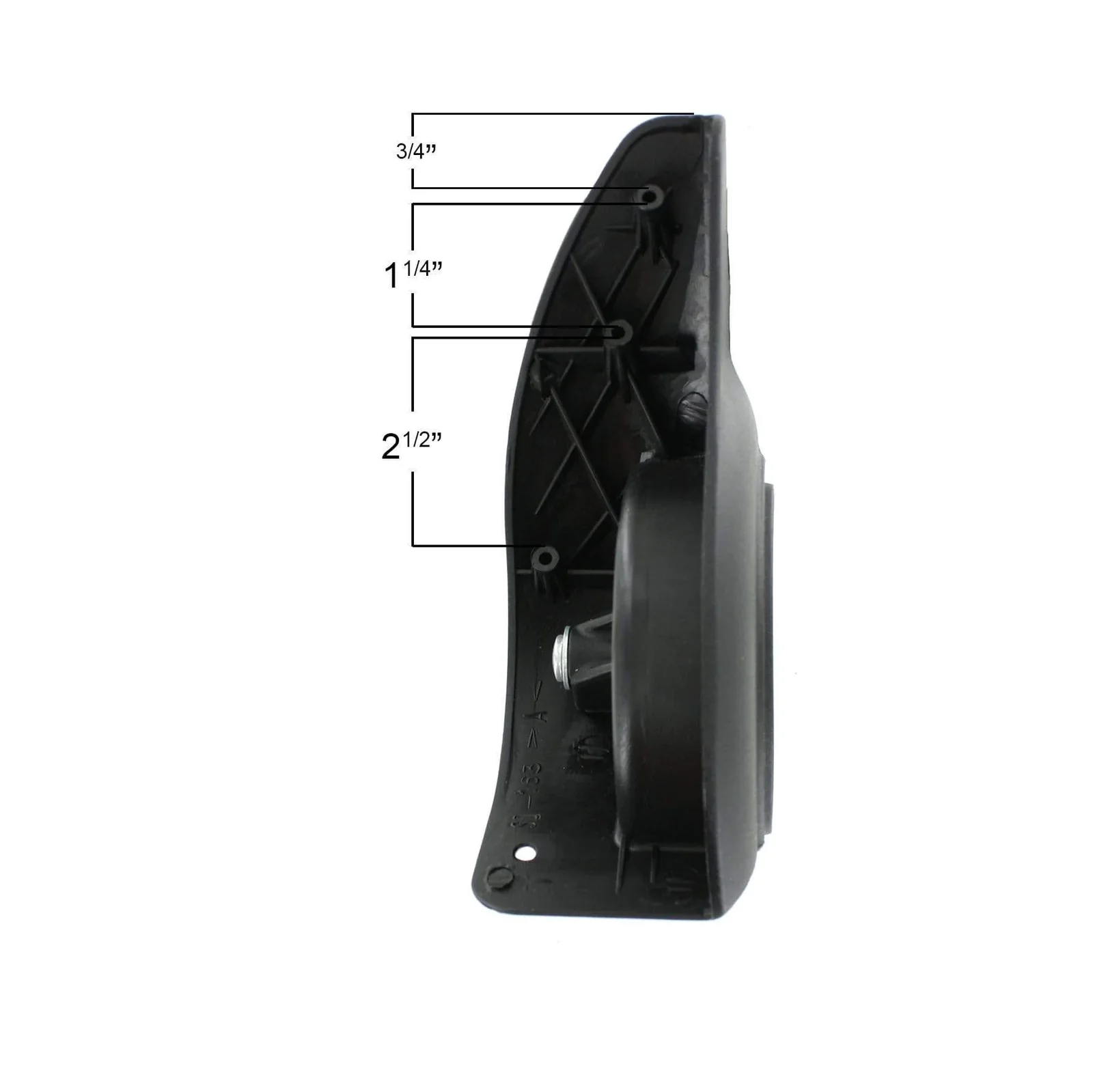Wheel Assembly Pair Black, #XW-11-PR - Image 2